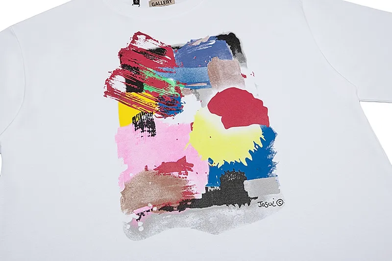 GALLERY. DEPT new short-sleeved T-shirt Style number: D2286 P110 Color: black and white Size: S M L XL